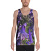 Beehave Goods - Mens Tank Top – Purple Floral