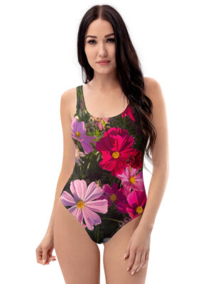 BeeHave Goods - Wild Floral - One Piece Swimsuit