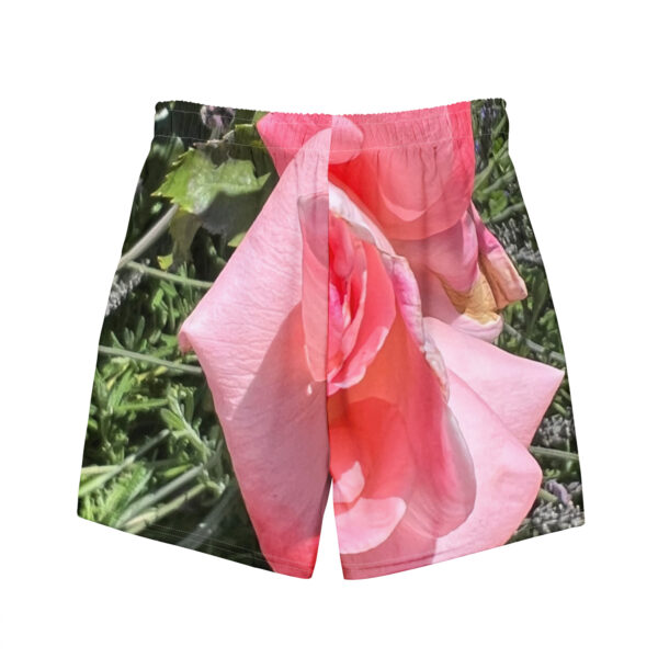 BeeHave Goods - Men's Rose Floral Swim Trunks - Image 2