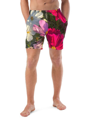 BeeHave Goods - Men's Wild Floral Swim Trunks