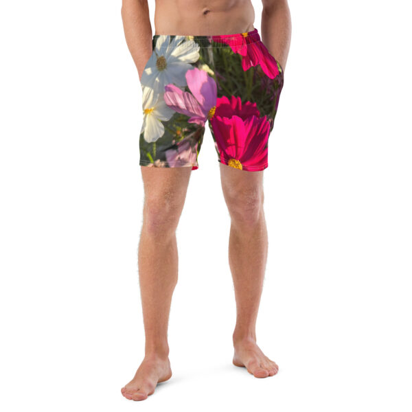 BeeHave Goods - Men's Wild Floral Swim Trunks