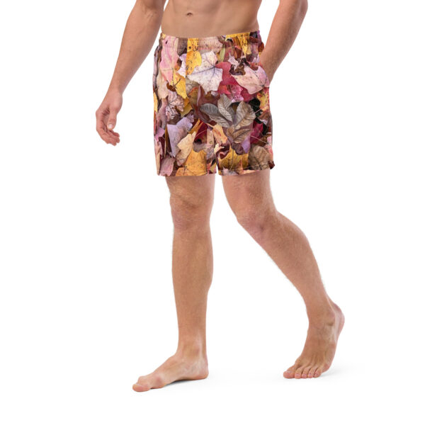 BeeHave Goods - Men's Leaf Swim Trunks - Image 4