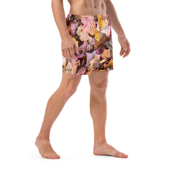 BeeHave Goods - Men's Leaf Swim Trunks - Image 5