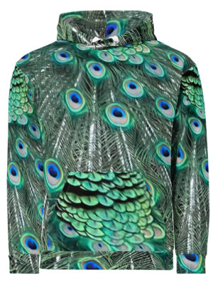 BeeHave Goods – Peacock Hooded Sweatshirt – Unisex
