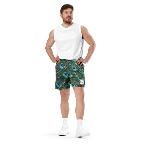 BeeHave Goods – Peacock Sport Shorts – Unisex