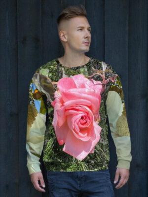 BeeHave Goods – Rose Floral Pullover - Unisex