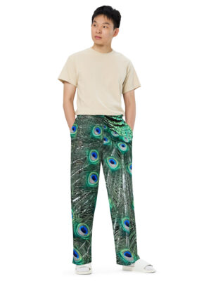 BeeHave Goods – Peacock Pajama Pants – Unisex