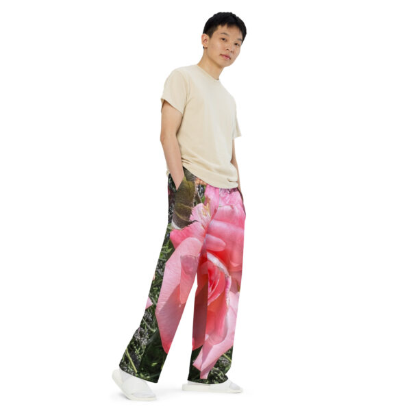 BeeHave Goods – Rose Floral Pajama Pants – Unisex - Image 3