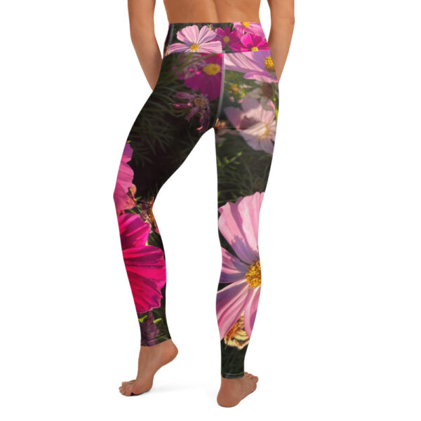 BeeHave Goods - Yoga Leggings - Wild Floral - Image 3