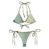 BeeHave Goods – White Floral String Bikini