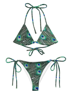 BeeHave Goods – Peacock String Bikini