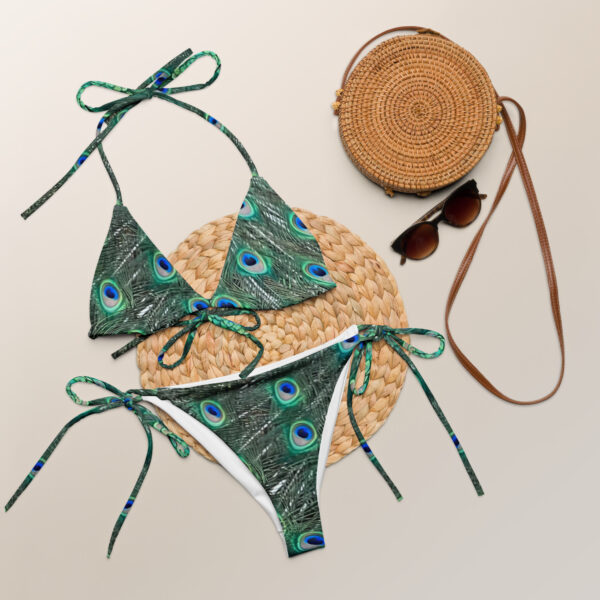 BeeHave Goods – Peacock String Bikini - Image 4