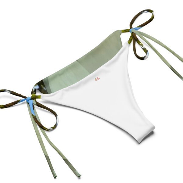 BeeHave Goods – White Floral String Bikini - Image 3
