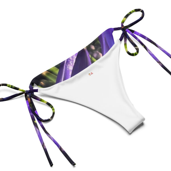 BeeHave Goods – Purple Floral String Bikini - Image 3