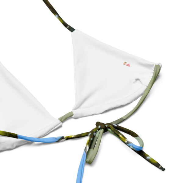 BeeHave Goods – White Floral String Bikini - Image 2