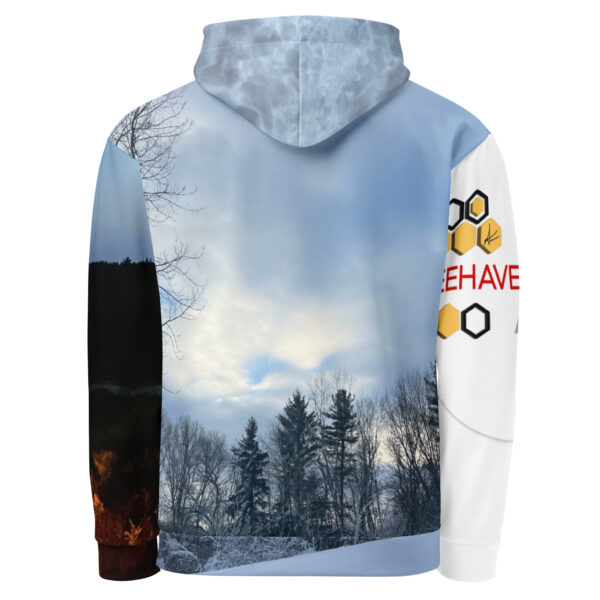Beehave Goods - Winter Snow Hooded Sweatshirt - Unisex - Image 7