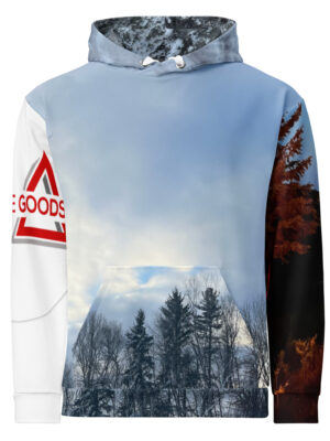 Beehave Goods - Winter Snow Hooded Sweatshirt - Unisex