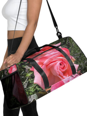 Beehave Goods - Rose Floral Duffle Bag