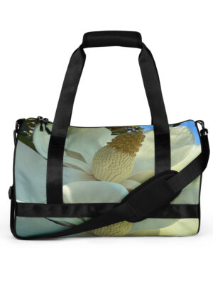 Beehave Goods - White Floral Gym Bag