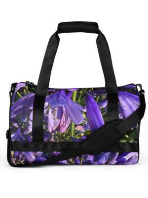 Beehave Goods - Purple Floral Gym Bag