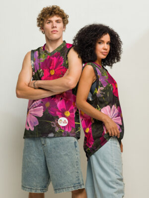 Beehave Goods - Wild Floral Basketball Jersey