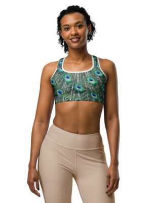 Beehave Goods - Sports Bra - Peacock