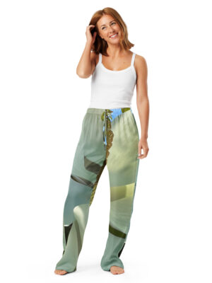 Beehave Goods - Women’s White Floral pajama pants