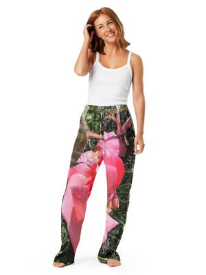 Beehave Goods - Women’s rose floral pajama pants