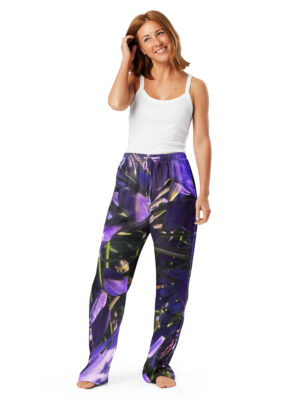 Beehave Goods - Women’s Purple Floral pajama pants