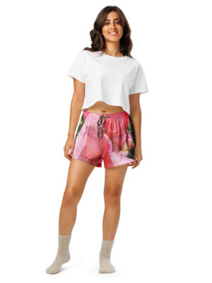 Beehave Goods - Women’s Rose Floral pajama shorts