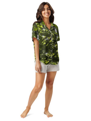 Beehave Goods - women’s Nature short sleeve pajama top