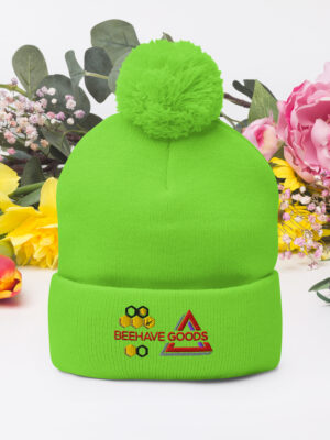Beehave Goods - Pom-Pom Beanie