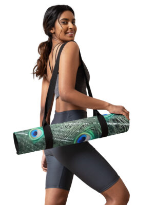 Beehave Goods - Yoga Mat - Peacock